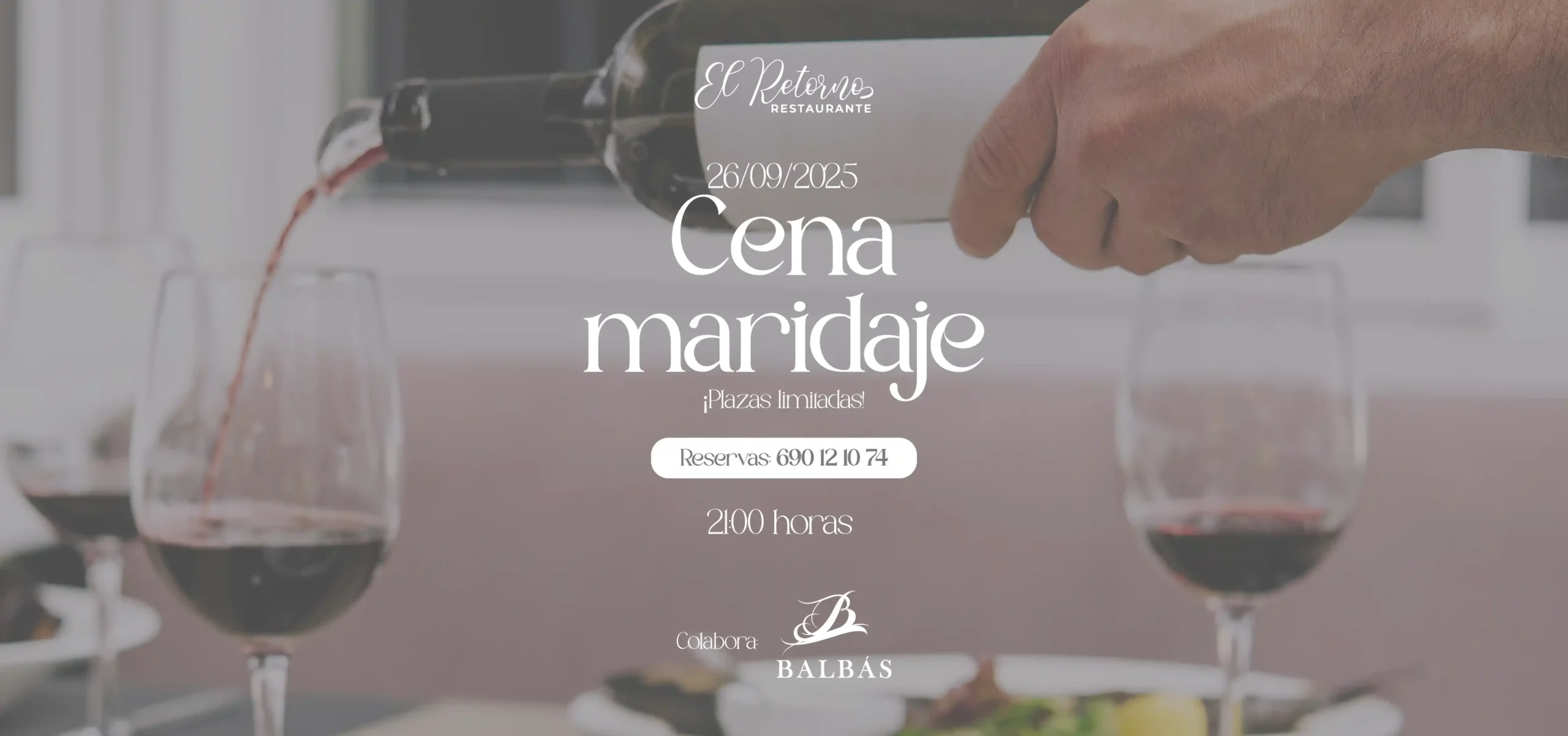 Cena maridaje